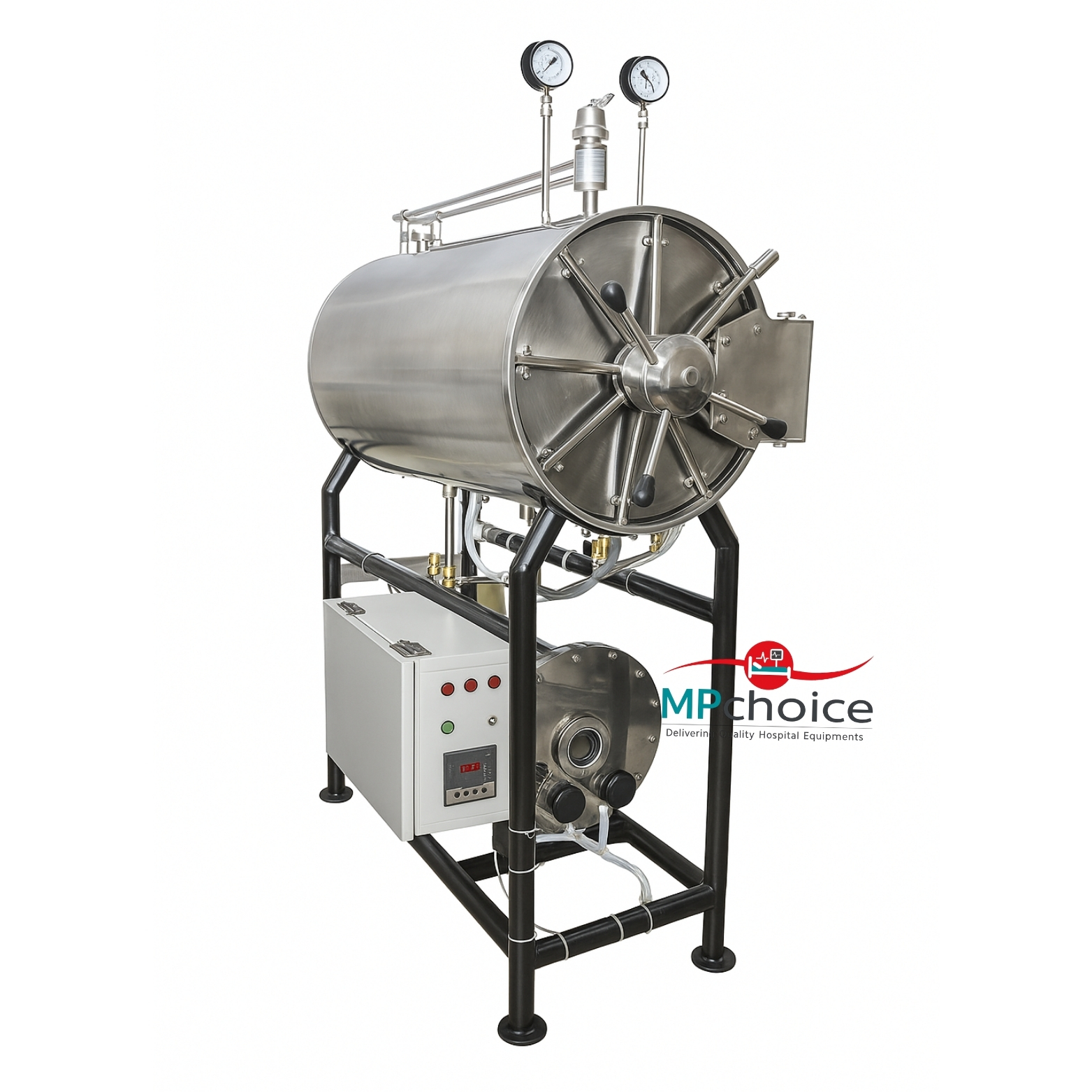 Horizontal High Pressure Cylindrical Steam Sterilizer Manufacturers in Delhi