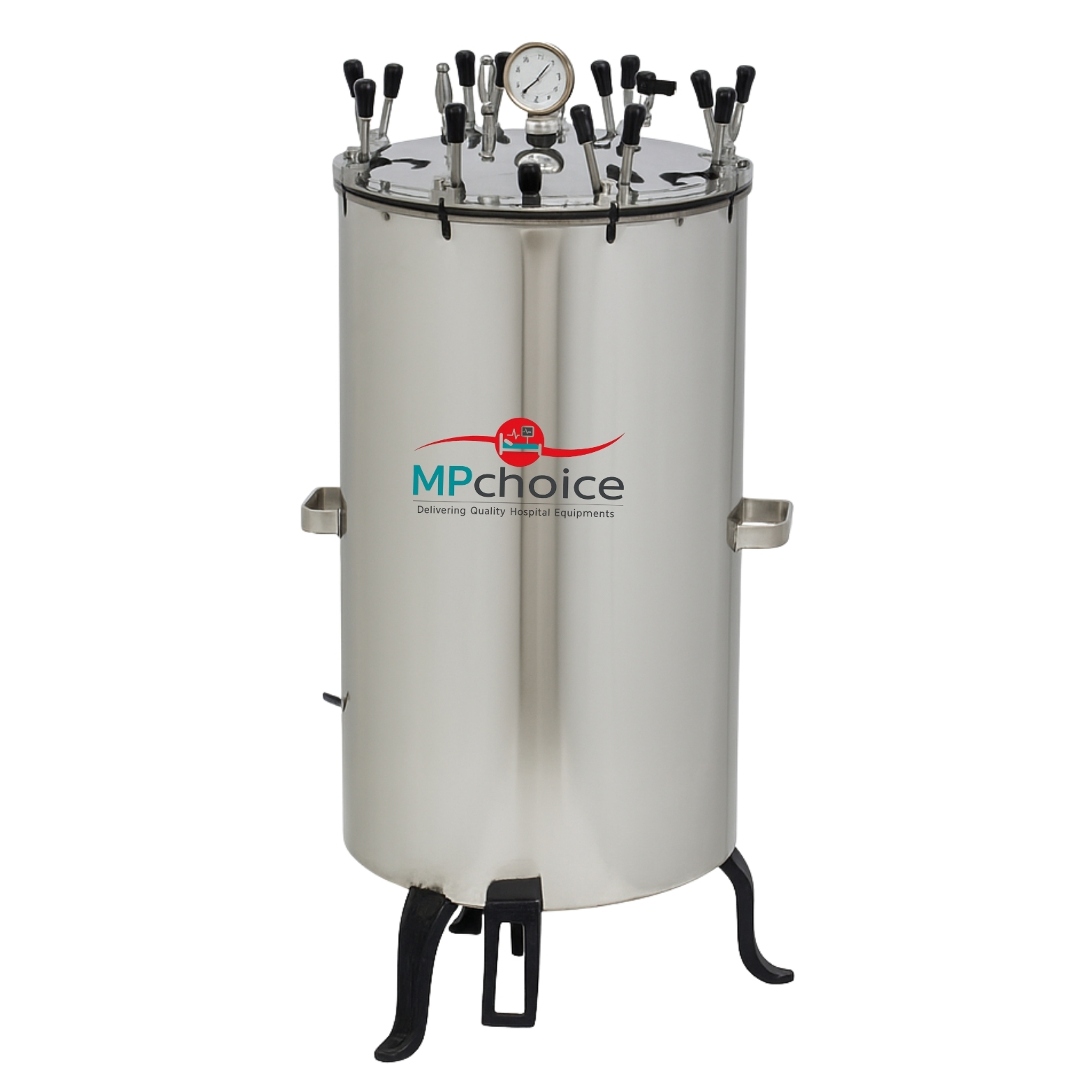 Vertical Double Drum Autoclave Wing Nut Type (S.S.) Manufacturers in Delhi