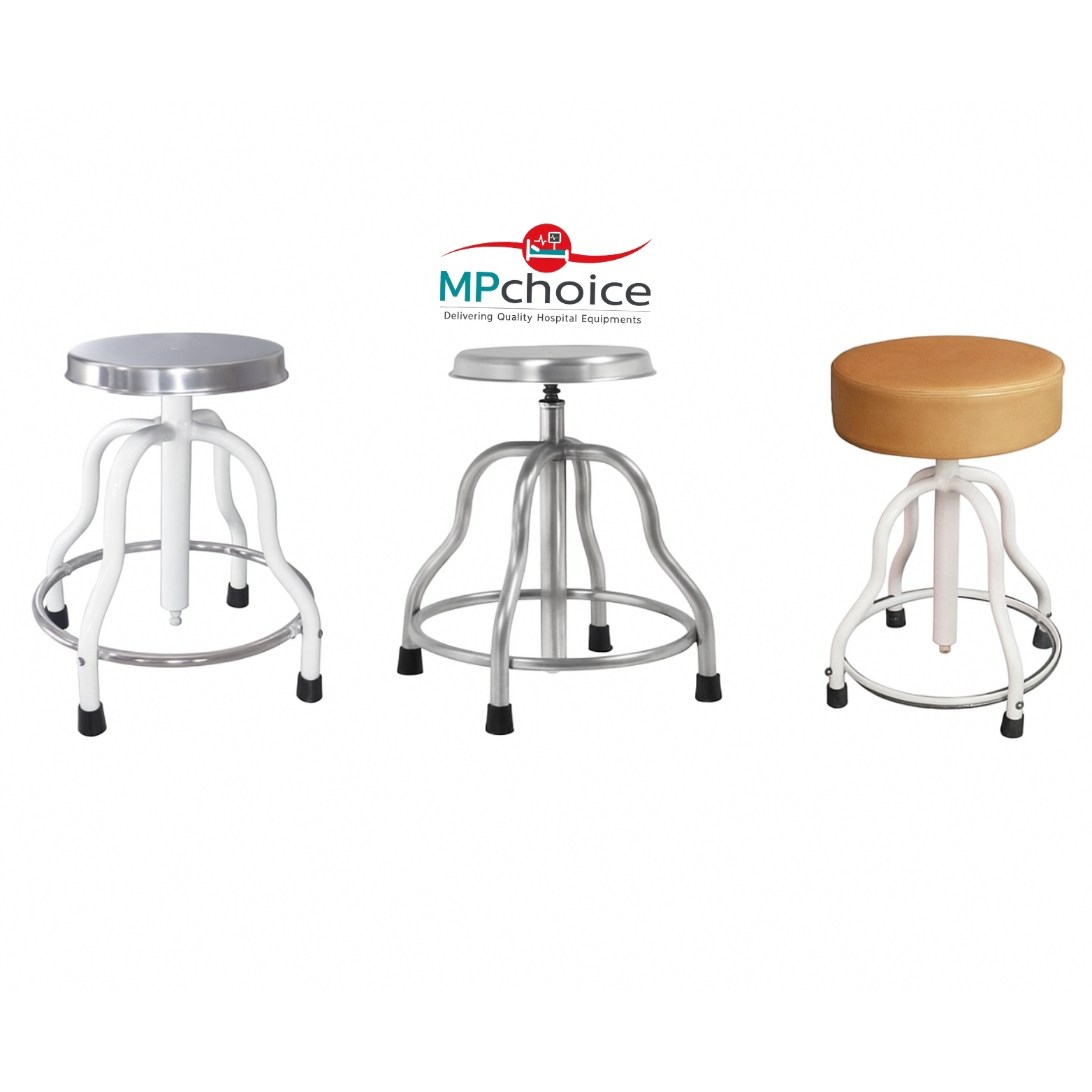 Patient Revolving Stool S.S. Top Manufacturers in Delhi